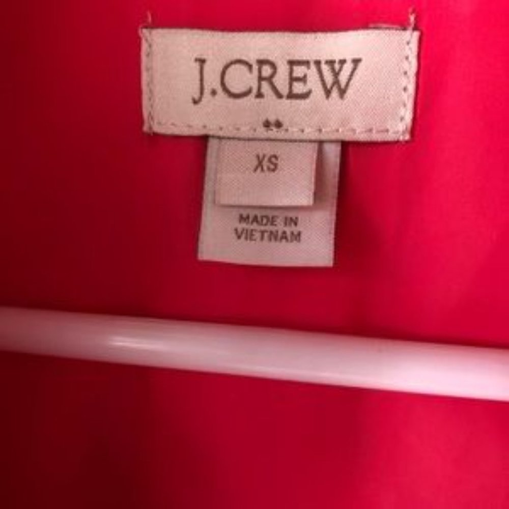 ☀ J. Crew Factory Pink quilted puffer light weight vest XS - Picture 4 of 6